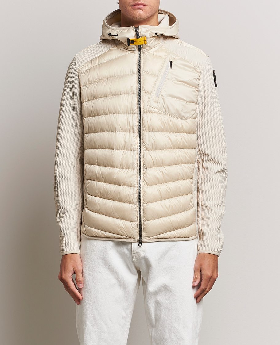 Herre | Parajumpers | Parajumpers | Nolan Hybrid Hooded Jacket Bone