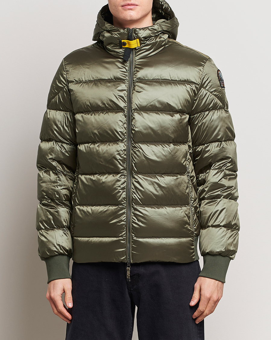 Herre | Parajumpers | Parajumpers | Pharrell Sheen High Gloss Jacket Toubre Green
