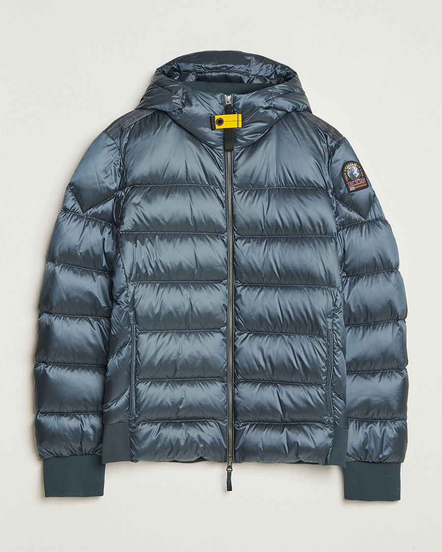 Herre | Jakker | Parajumpers | Pharrell Sheen High Gloss Jacket Dark Avio
