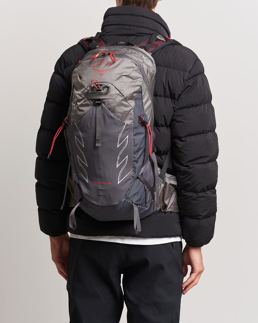 Herre | Osprey Talon Pro 20 Backpack Carbon | Osprey | Talon Pro 20 Backpack Carbon