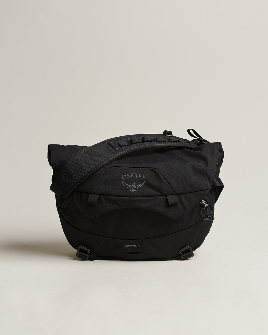 Herre | Osprey Metron 18 Messenger Bag Black | Osprey | Metron 18 Messenger Bag Black