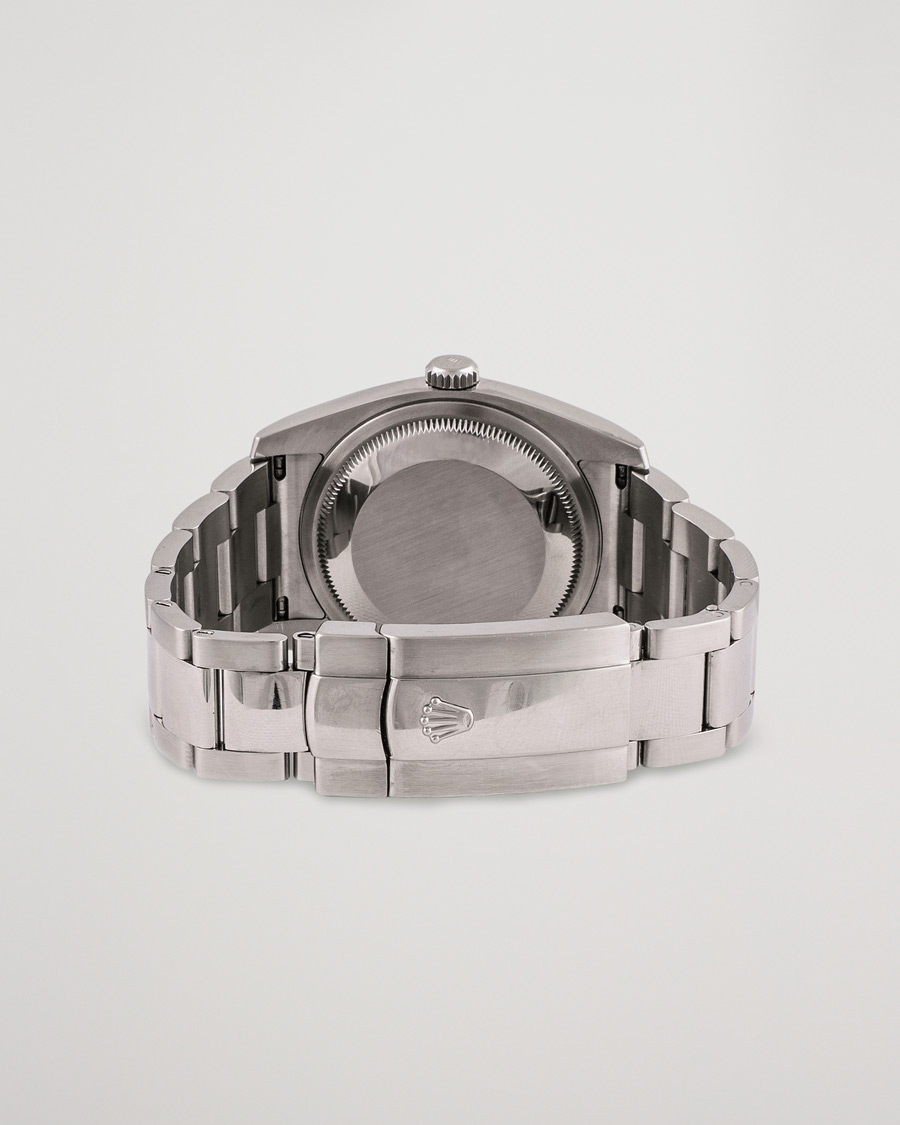 Herre | Rolex Pre-Owned Datejust 116200 Oystert Perpetual Steel Black Steel Black | Rolex Pre-Owned | Datejust 116200 Oystert Perpetual Steel Black Steel Black