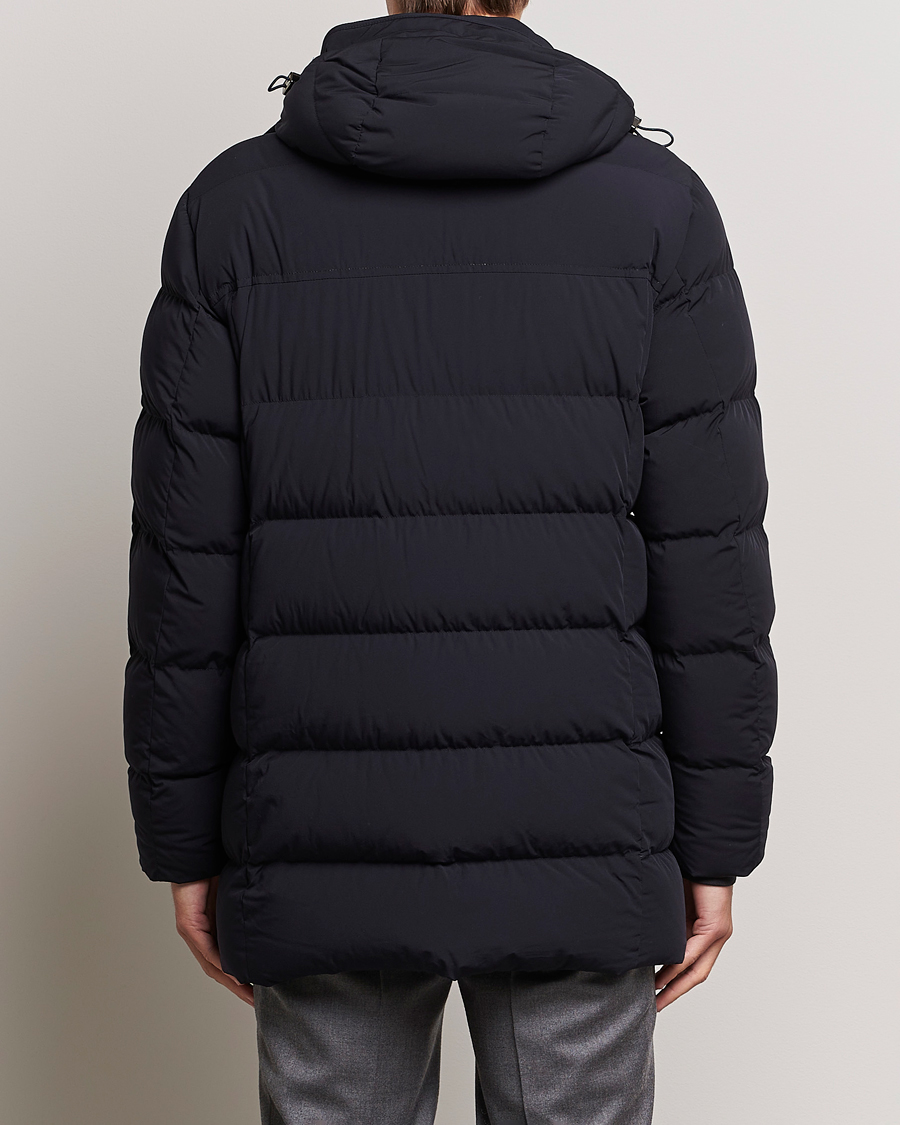 Herre | Jakker | MooRER | Gorner Water resistant Nylon Parka Navy