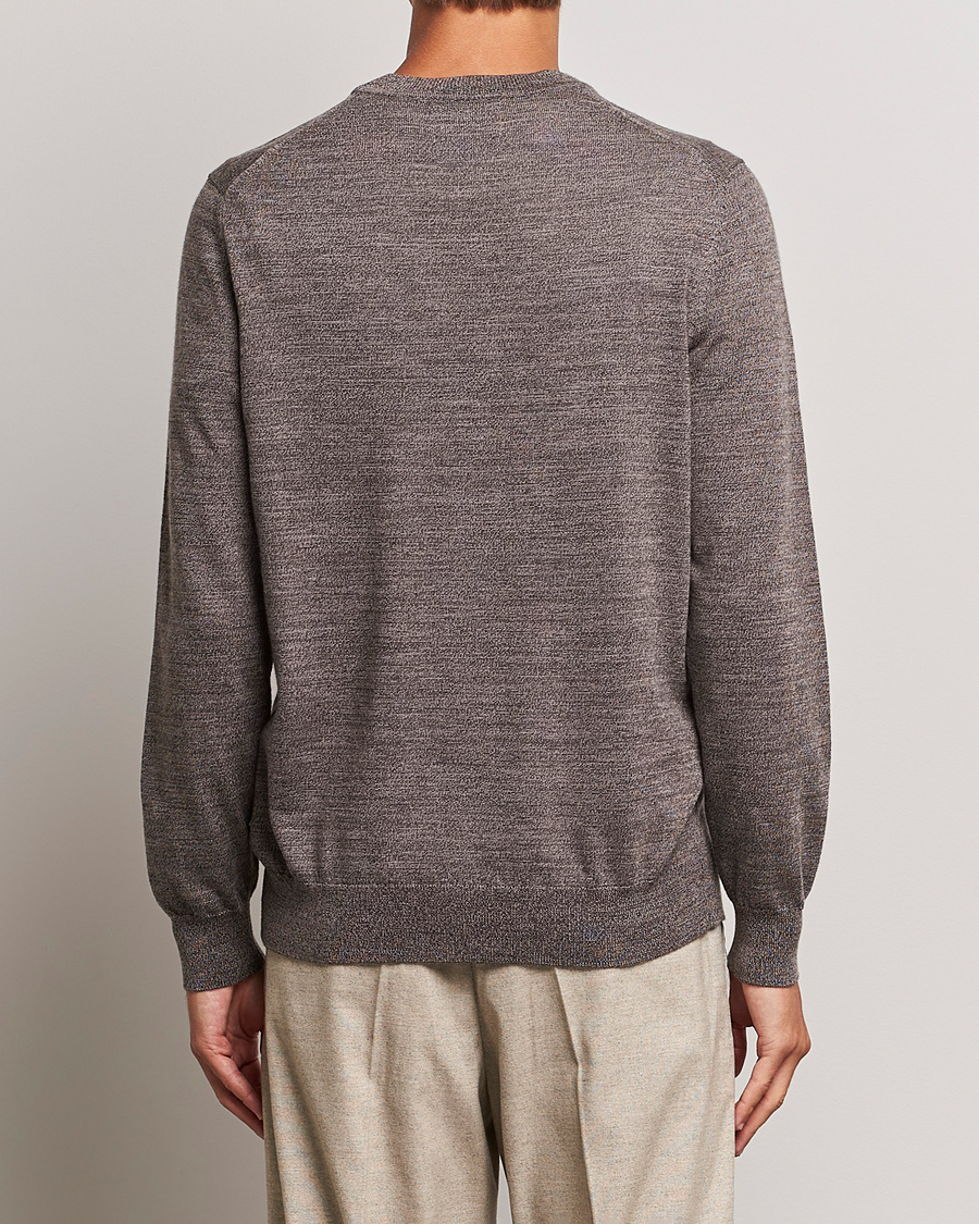 Herre | Trøjer | NN07 | Ted Merino Crew Neck Pullover Shitake