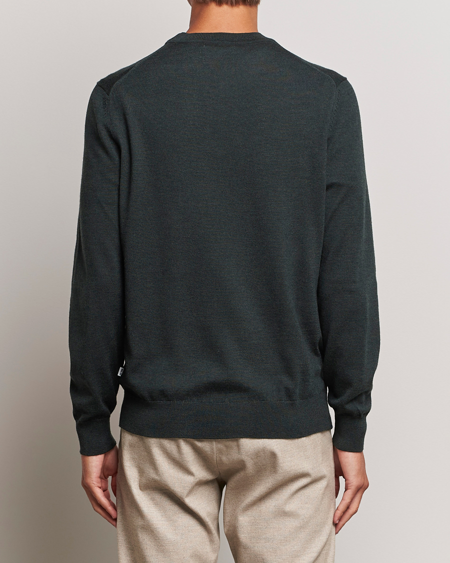 Herre | Trøjer | NN07 | Ted Merino Crew Neck Pullover Dark Army