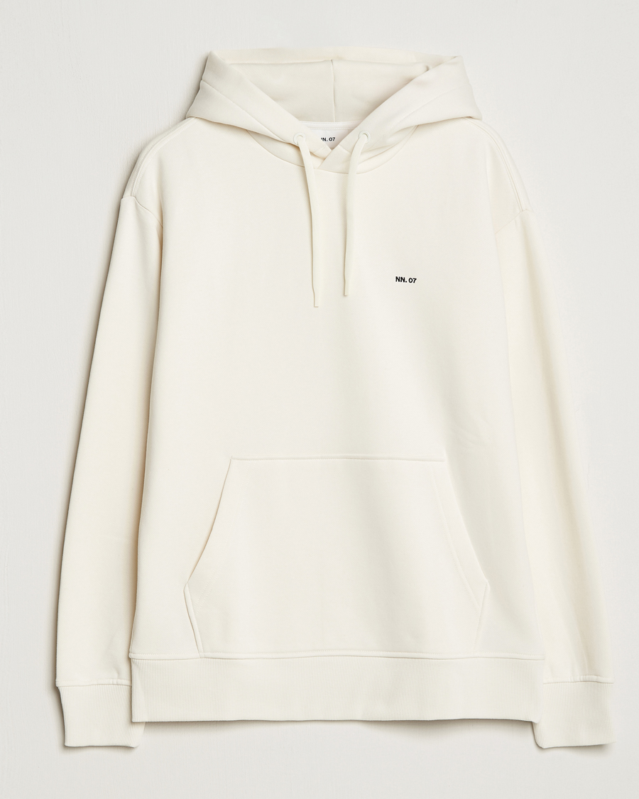 Herre | Trøjer | NN07 | Briggs Logo Hoodie Off White