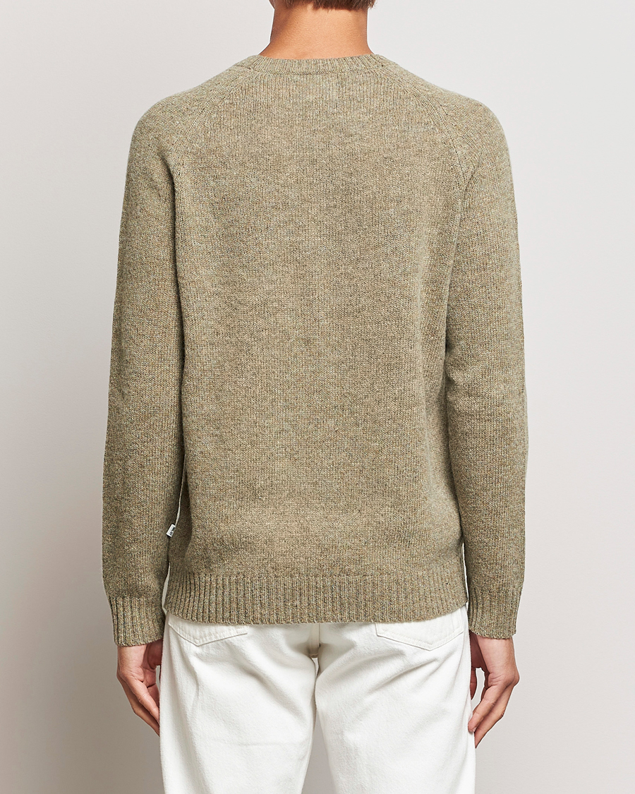 Herre | Trøjer | NN07 | Nathan Brushed Crew Neck Elmwood