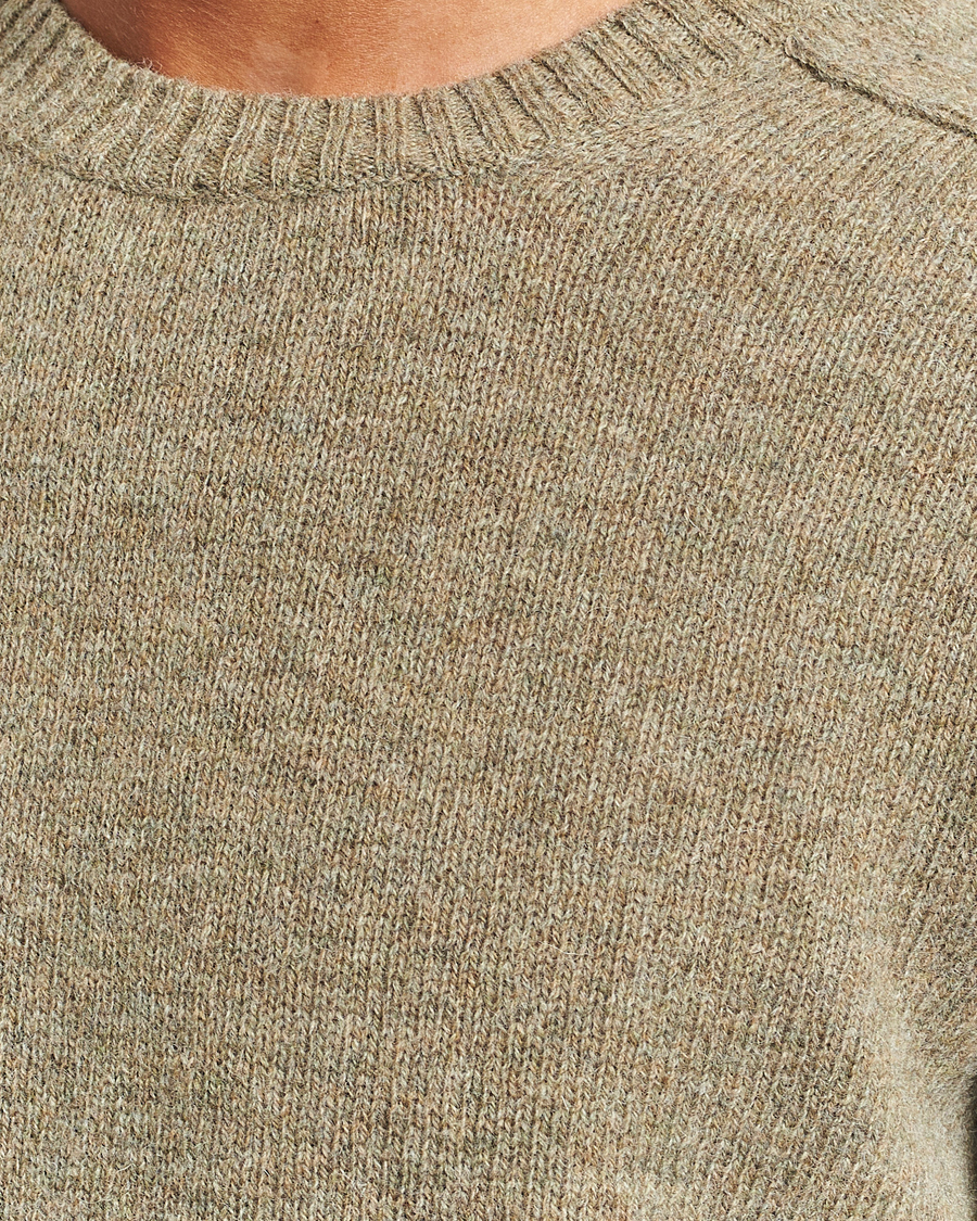 Herre | Trøjer | NN07 | Nathan Brushed Crew Neck Elmwood