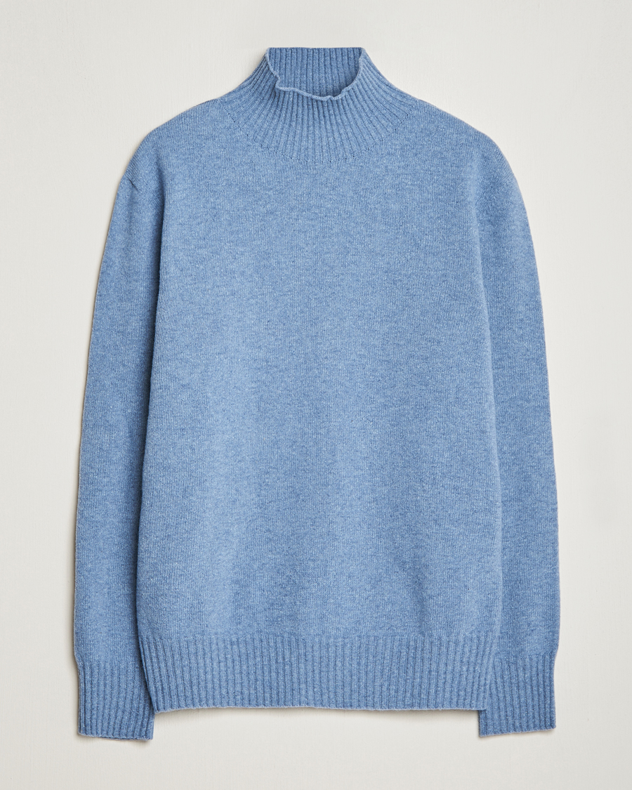 Herre | Trøjer | NN07 | Clark Brushed Polo Dust Blue