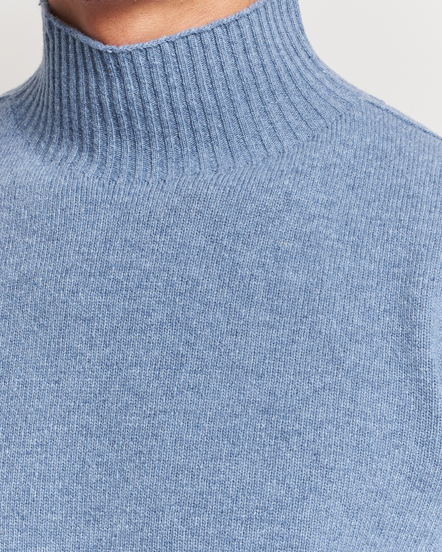 Herre | Trøjer | NN07 | Clark Brushed Polo Dust Blue