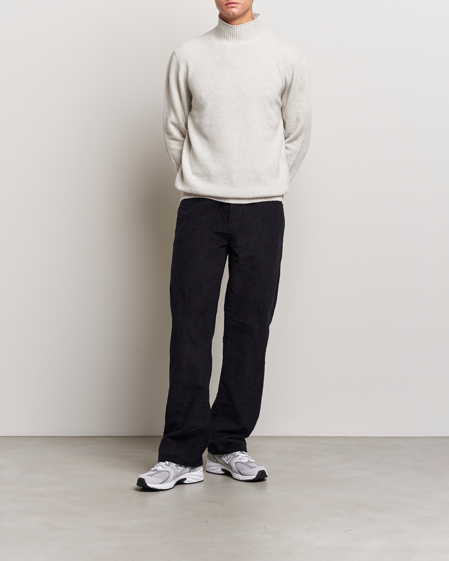 Herre | Trøjer | NN07 | Clark Brushed Polo Light Grey Melange
