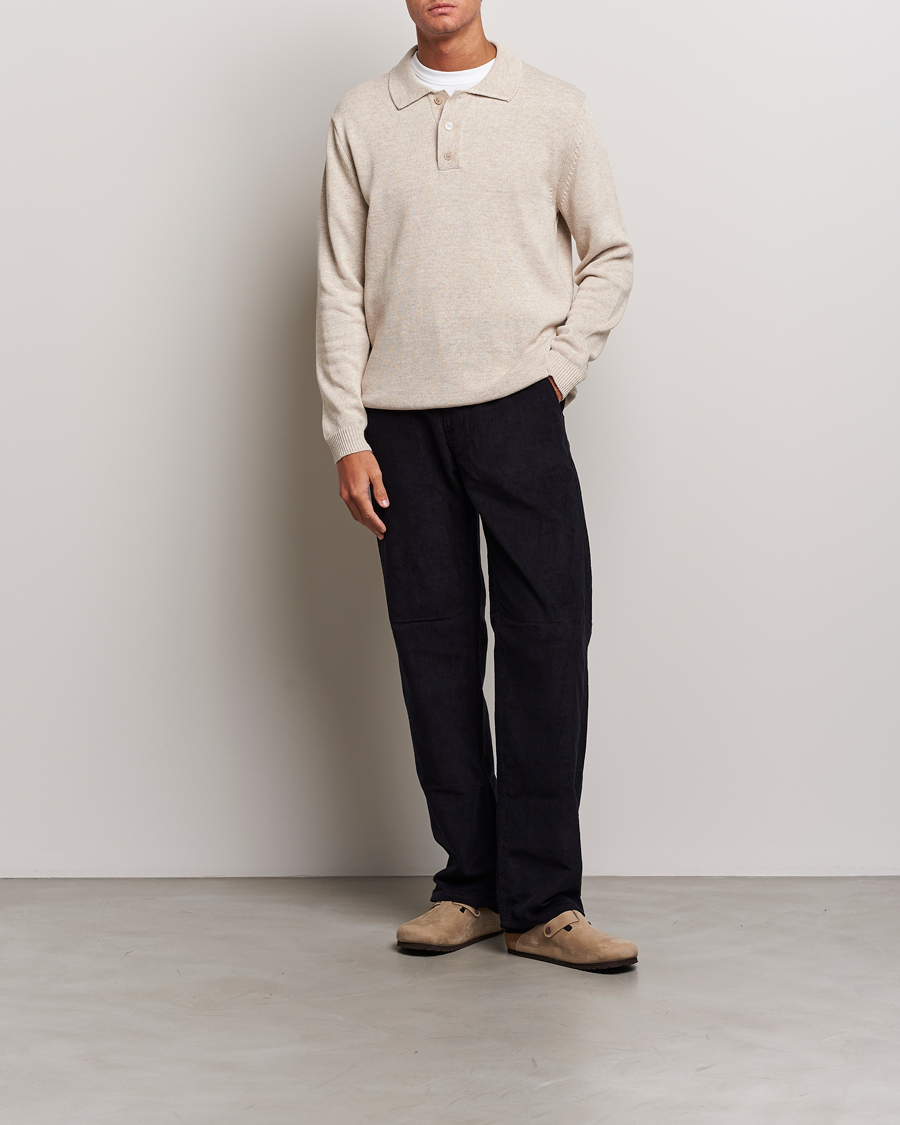 Herre | Trøjer | NN07 | Vito Knitted Polo Off White