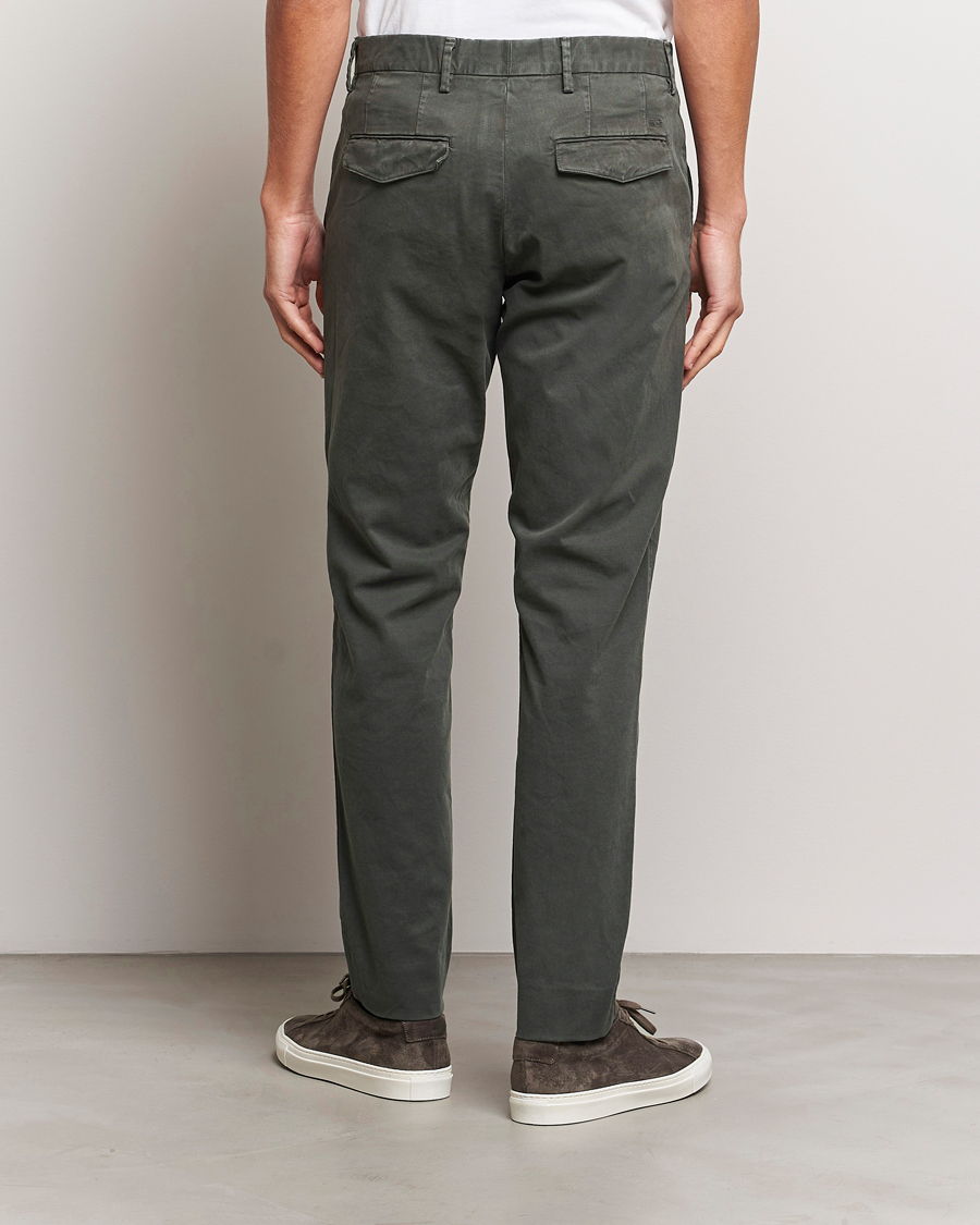 Herre | Bukser | NN07 | Wilhelm Regular Fit Stretch Chinos Dark Green