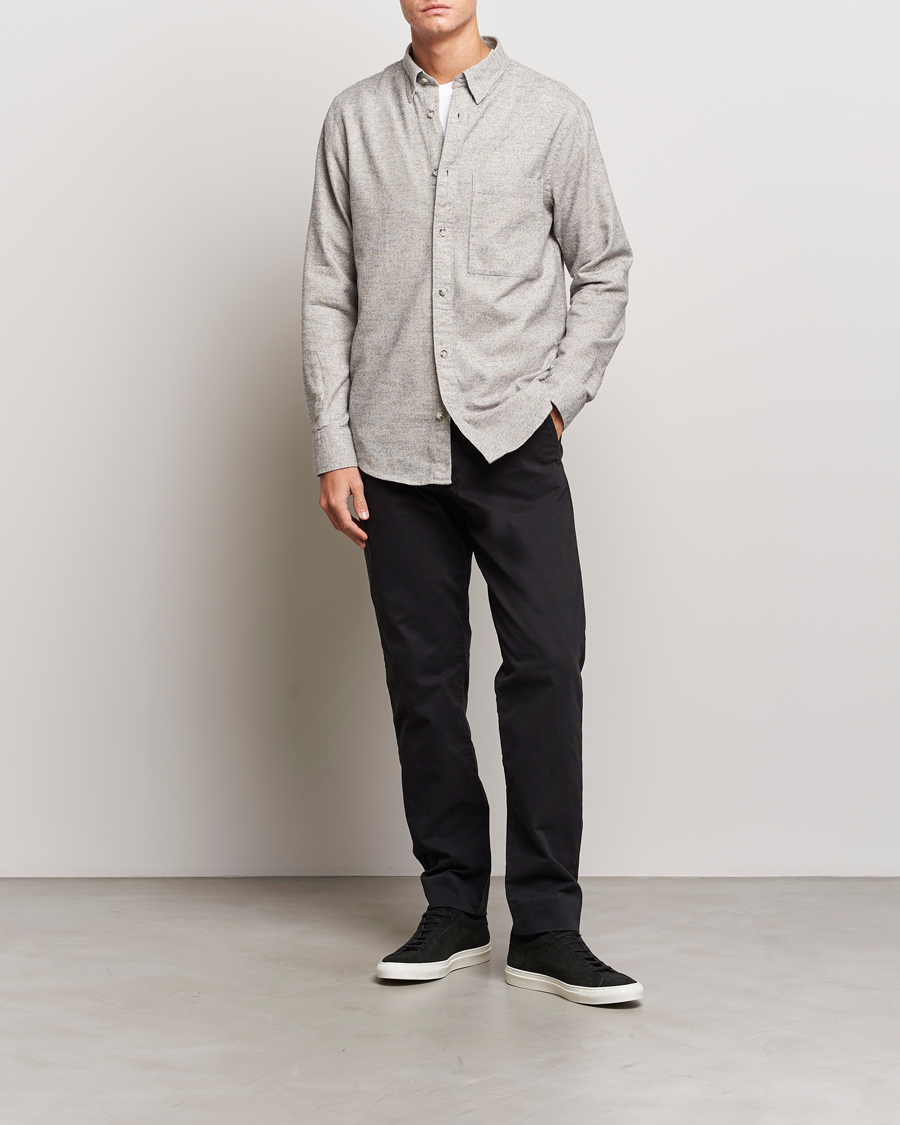 Herre | Bukser | NN07 | Wilhelm Regular Fit Stretch Chinos Black