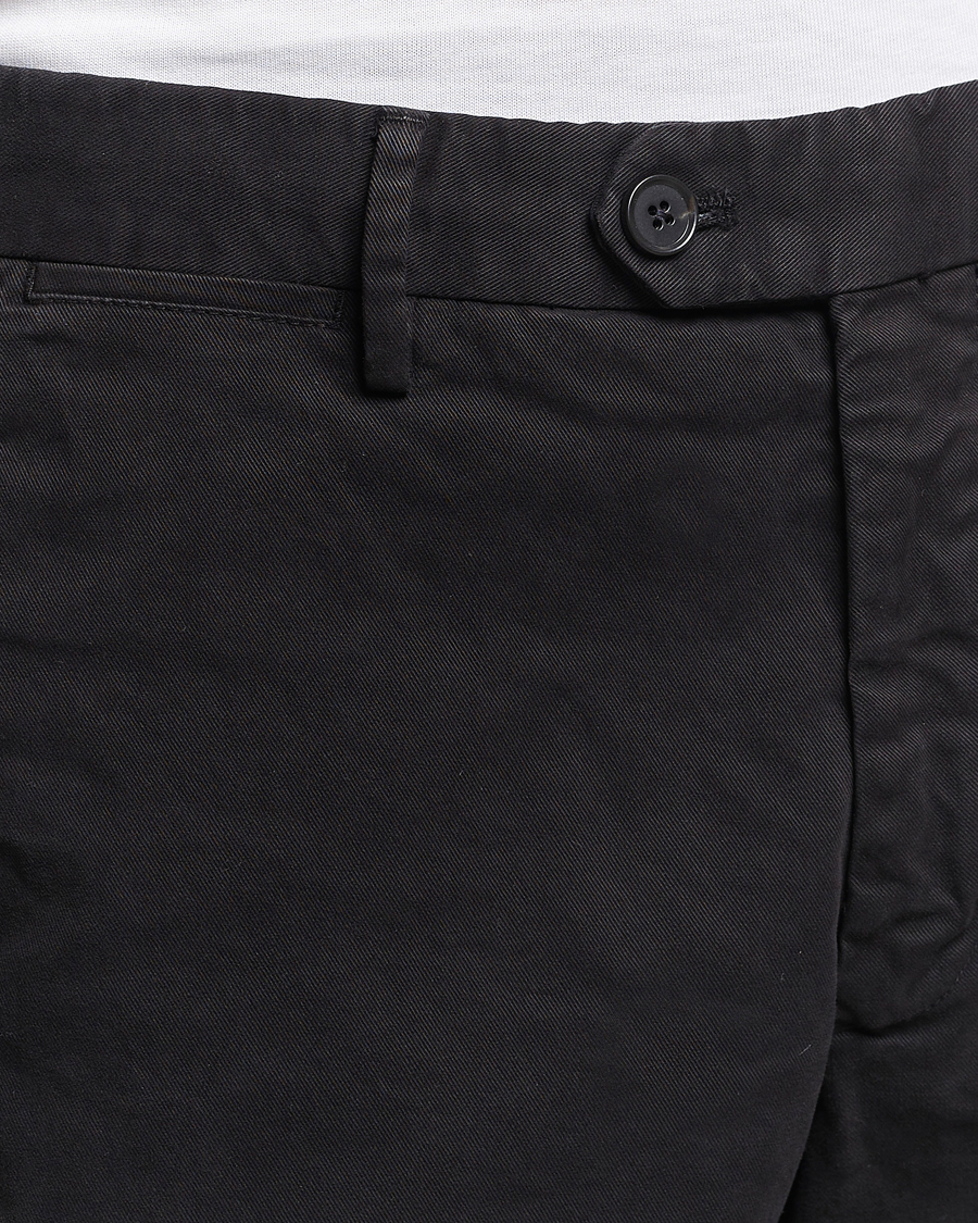 Herre | Bukser | NN07 | Wilhelm Regular Fit Stretch Chinos Black
