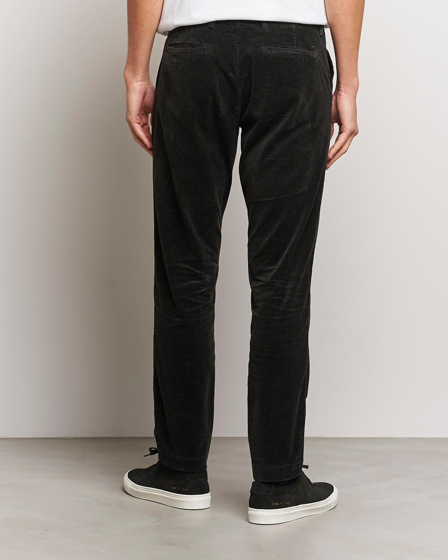 Herre | Bukser | NN07 | Theo Regular Fit Corduroy Chinos Dark Army