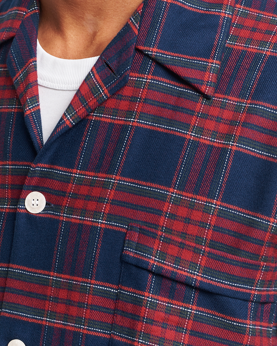 Herre | Pyjamas & Morgenkåber | Derek Rose | Cotton Flannel Checked Pyjama Set Multi