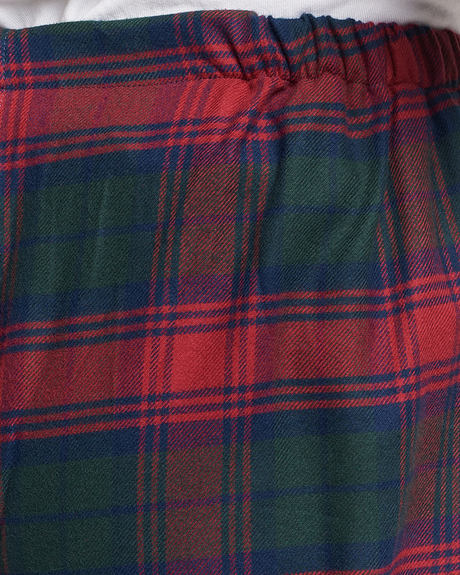 Herre | Pyjamas & Morgenkåber | Derek Rose | Cotton Flannel Checked Pyjama Set Multi