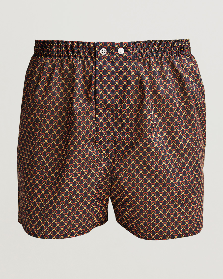 Herre | Undertøj | Derek Rose | Classic Fit Woven Cotton Boxer Shorts Multi