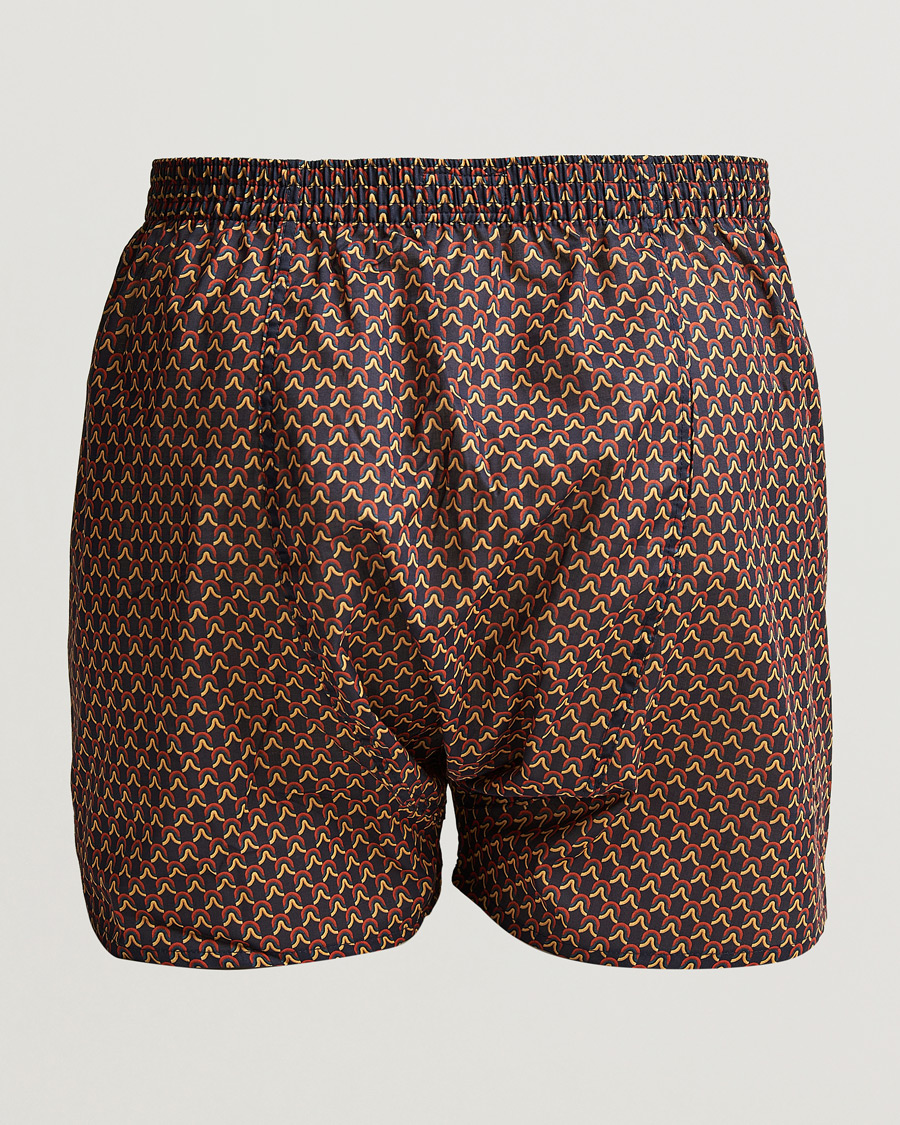 Herre | Undertøj | Derek Rose | Classic Fit Woven Cotton Boxer Shorts Multi