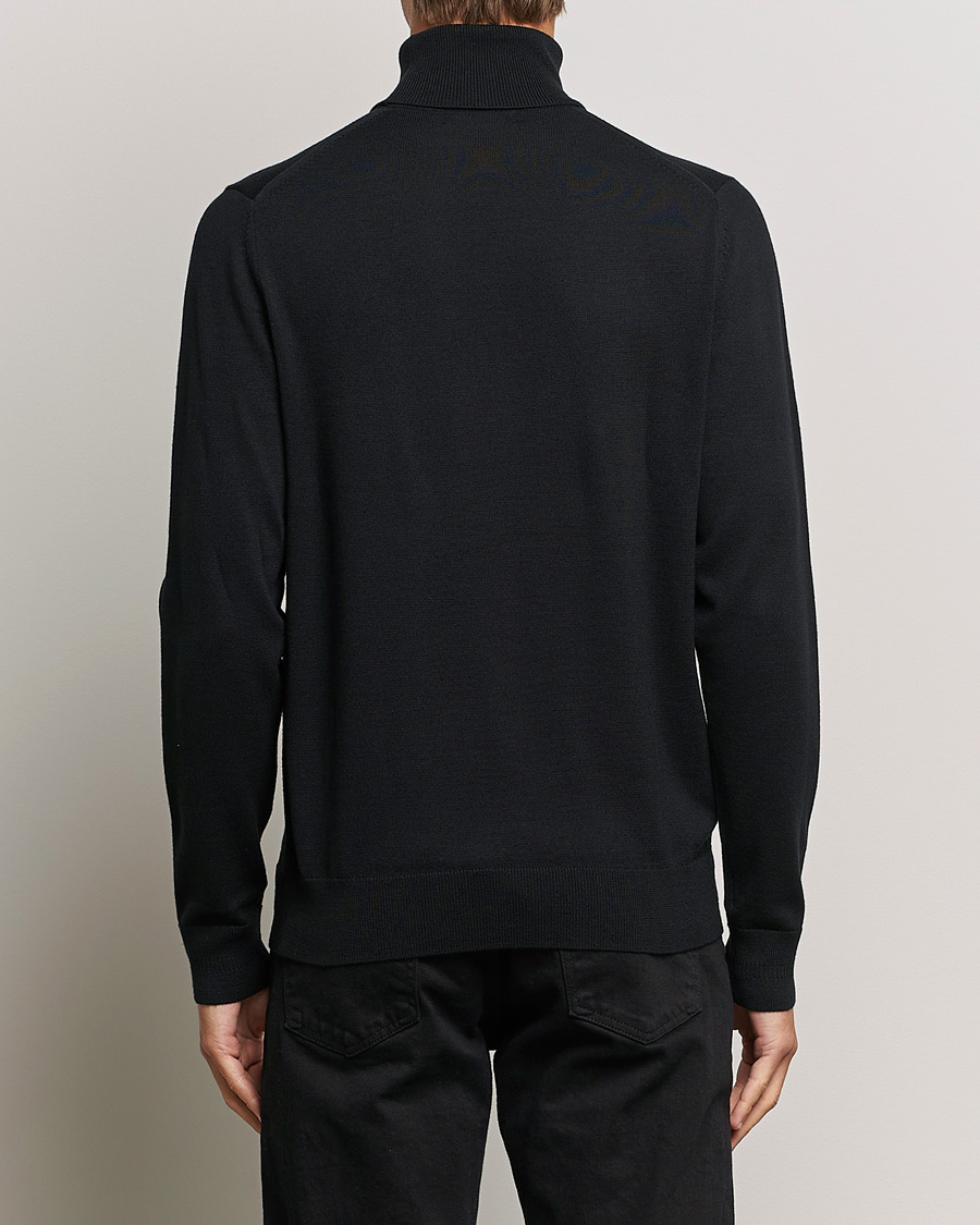 Herre | Trøjer | Fred Perry | Classic Rollnock Jumper Black