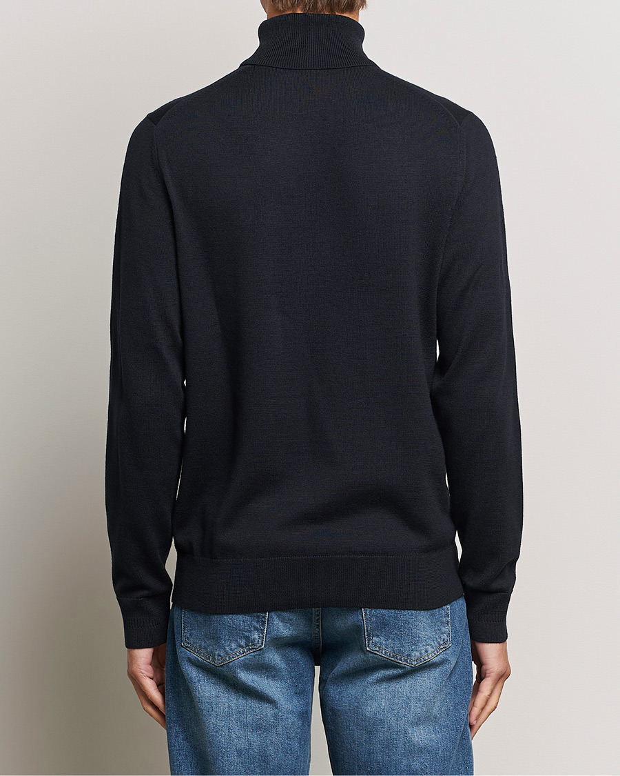 Herre | Trøjer | Fred Perry | Knitted Rollneck Jumper Navy