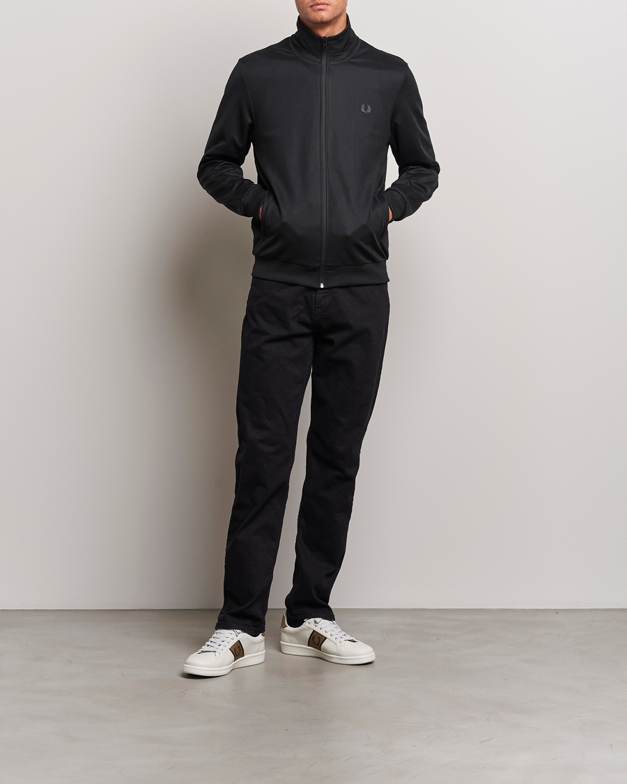 Herre | Trøjer | Fred Perry | Track Jacket Black