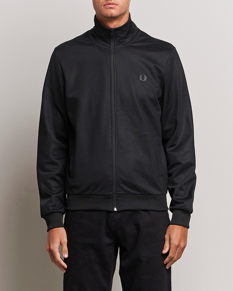 Herre | Trøjer | Fred Perry | Track Jacket Black