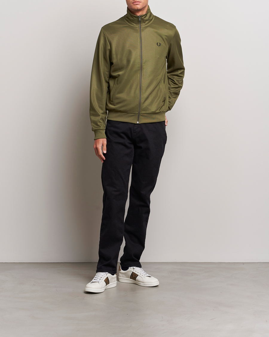 Herre | Trøjer | Fred Perry | Track Jacket Uniform Green