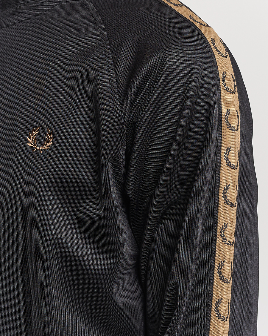 Herre | Trøjer | Fred Perry | Taped Track Jacket Black
