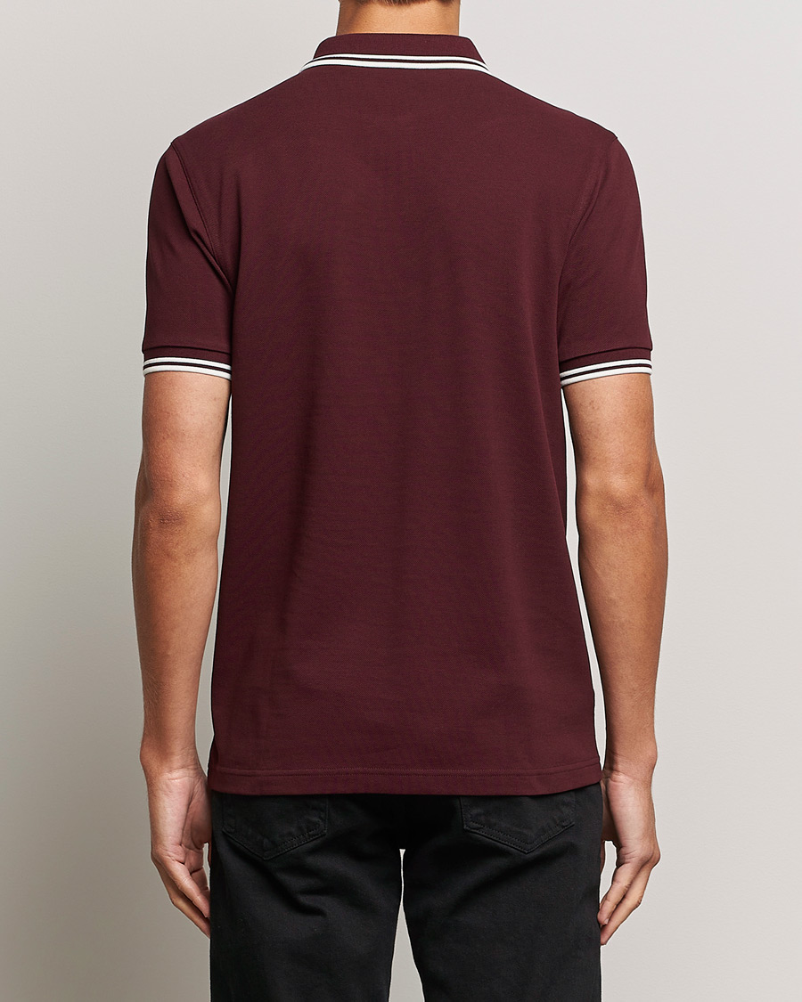 Herre | Polotrøjer | Fred Perry | Twin Tipped Polo Shirt Oxblood