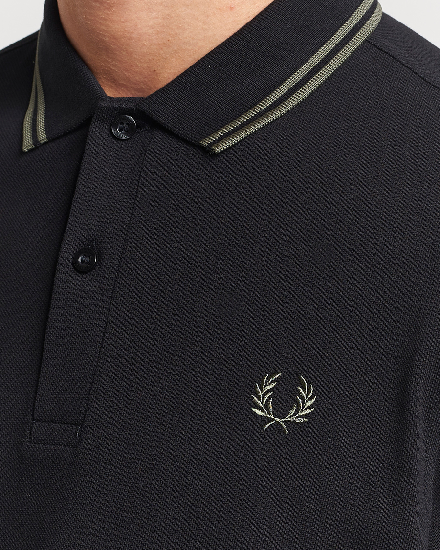 Herre | Polotrøjer | Fred Perry | Twin Tipped Polo Shirt Black