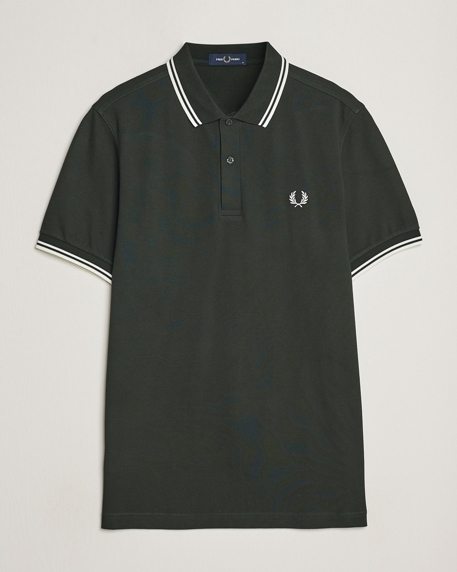 Herre | Polotrøjer | Fred Perry | Twin Tipped Polo Shirt Night Green