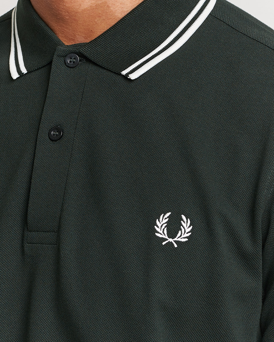 Herre | Polotrøjer | Fred Perry | Twin Tipped Polo Shirt Night Green
