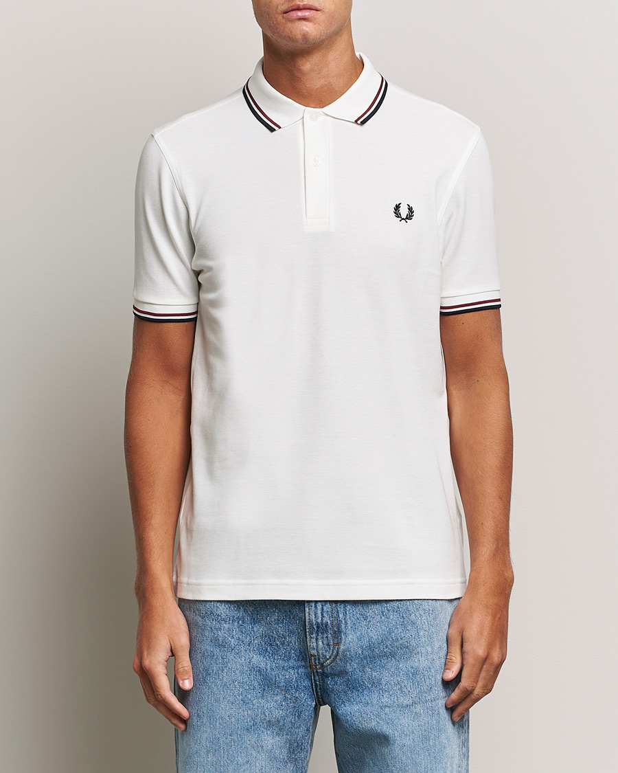 Herre | Afdelinger | Fred Perry | Twin Tipped Polo Shirt Snow White