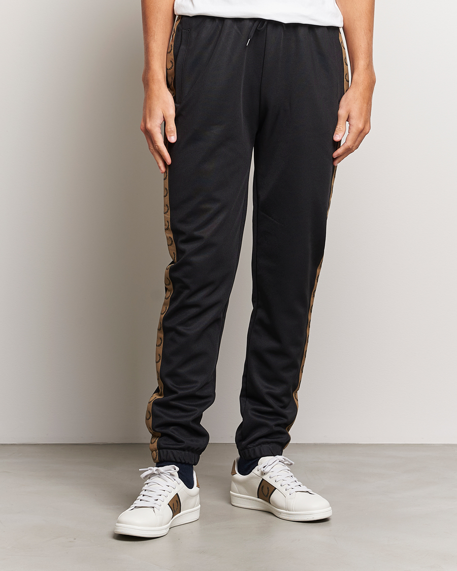 Herre | Bukser | Fred Perry | Taped Track Pants Black