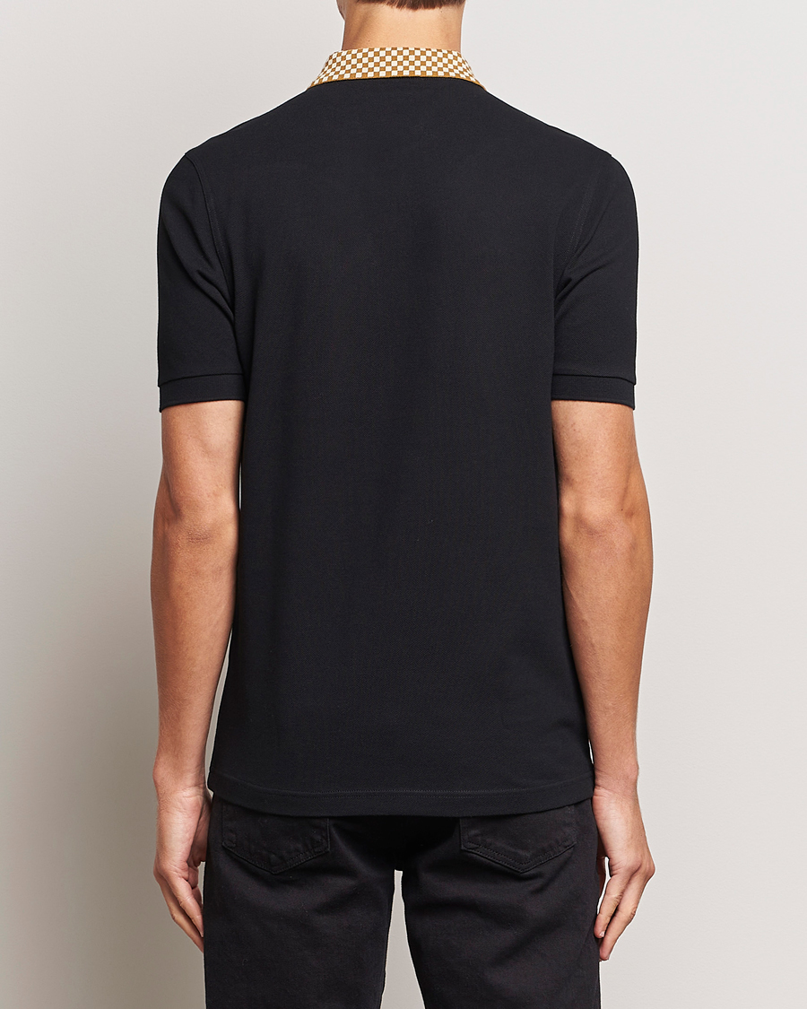 Herre | Polotrøjer | Fred Perry | Checkboard Collar Polo Black