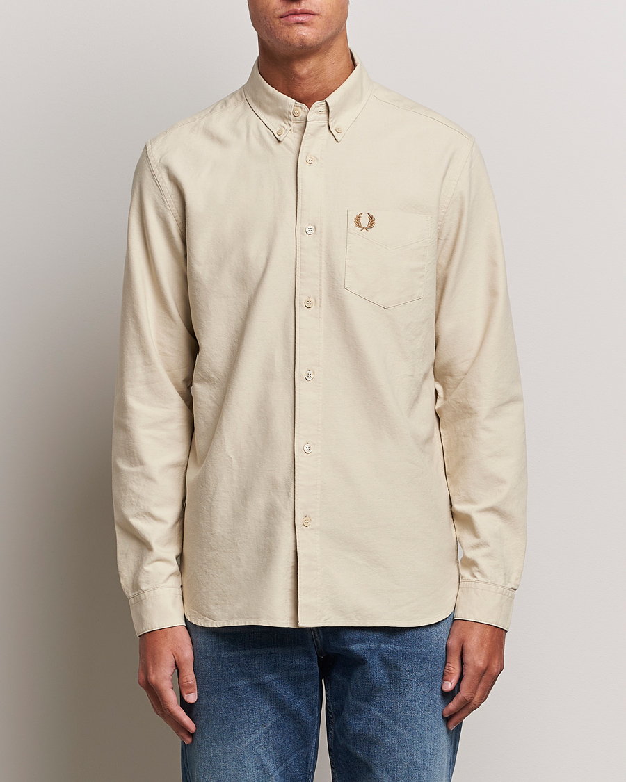 Herre | Skjorter | Fred Perry | Oxford Shirt Oatmeal