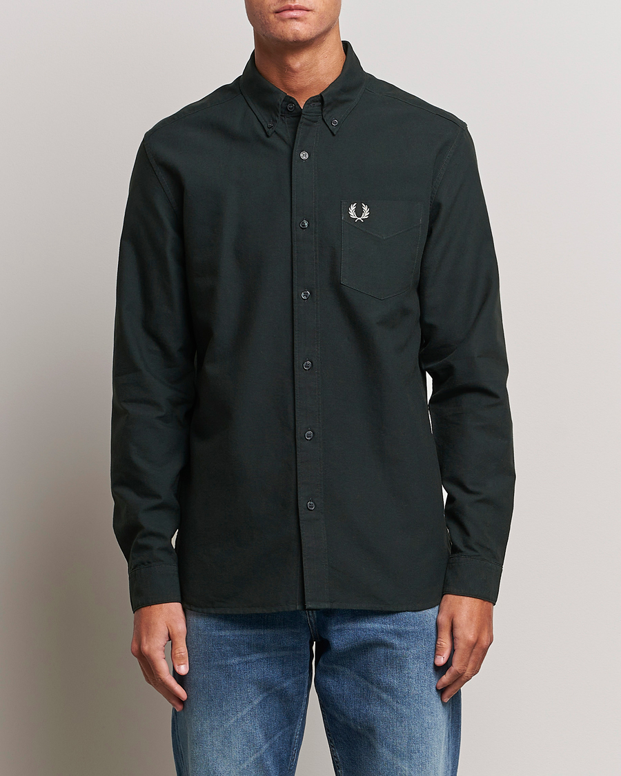 Herre | Oxfordskjorter | Fred Perry | Oxford Shirt Night Green