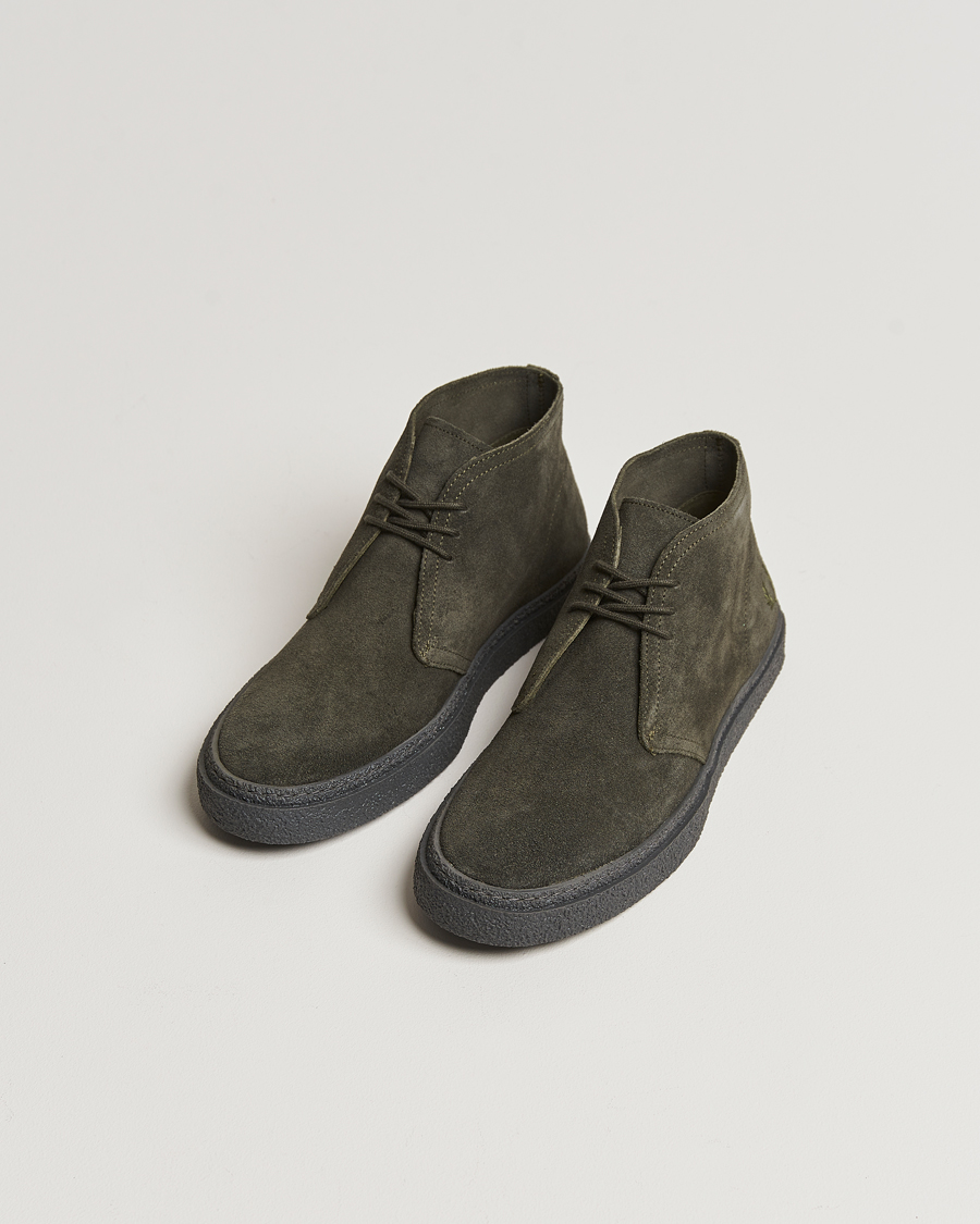 Herre | Fred Perry | Fred Perry | Hawley Suede Chukka Boot Field Green