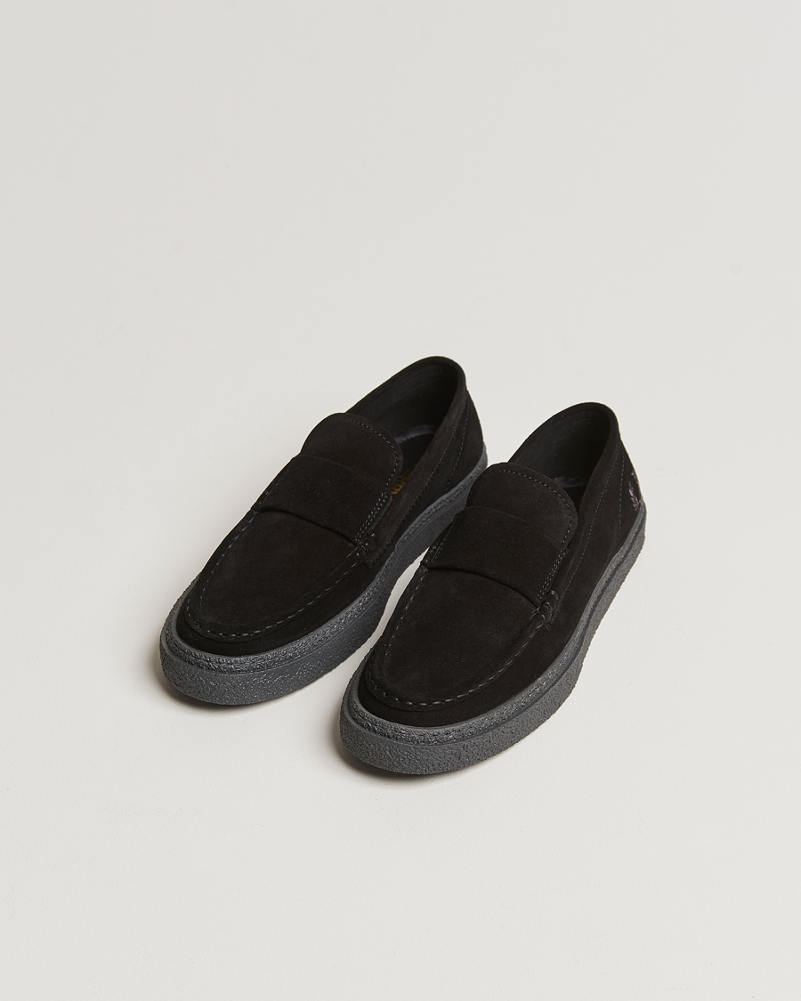 Herre | Loafers | Fred Perry | Dawson Suede Loafer Black