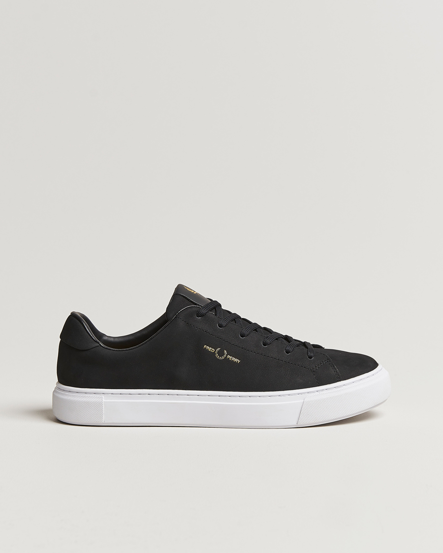 Herre | Fred Perry | Fred Perry | B71 Oiled Nubuc Sneaker Black