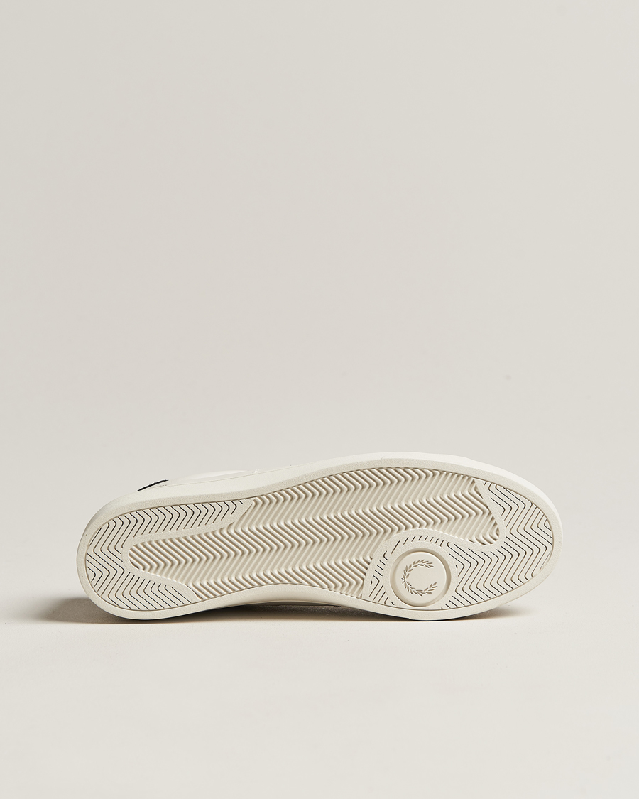 Herre | Sneakers | Fred Perry | Spencer Leather Sneakers Porcelain/Navy