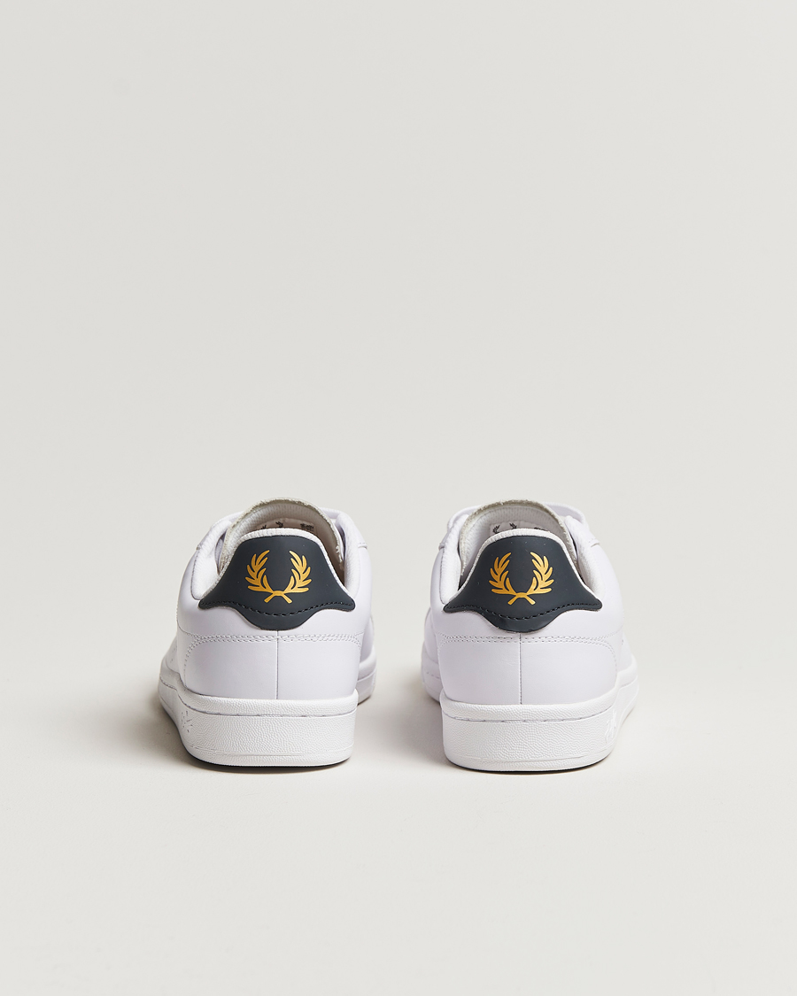 Herre | Sneakers | Fred Perry | B721 Leather Sneakers White/Navy