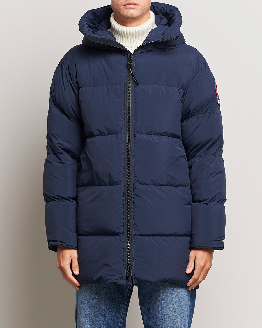 Herre | Vinterjakker | Canada Goose | Lawrence Puffer Atlantic Navy