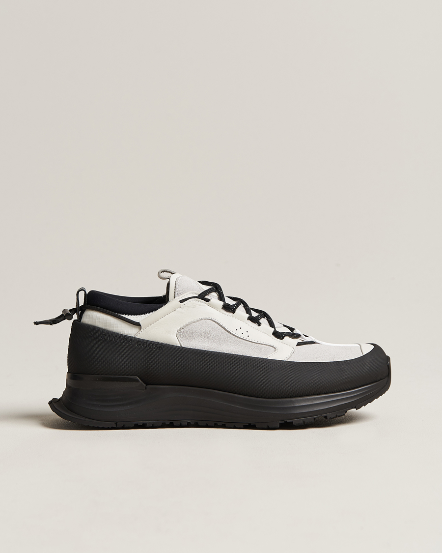 Herre | Canada Goose Glacier Trail Sneaker White/Black | Canada Goose | Glacier Trail Sneaker White/Black