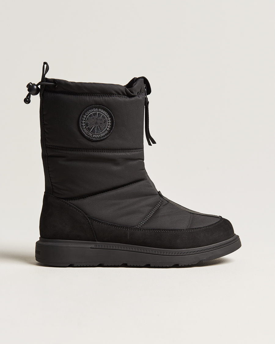 Herre | Canada Goose Crofton Fold Down Puffer Boot Black | Canada Goose | Crofton Fold Down Puffer Boot Black