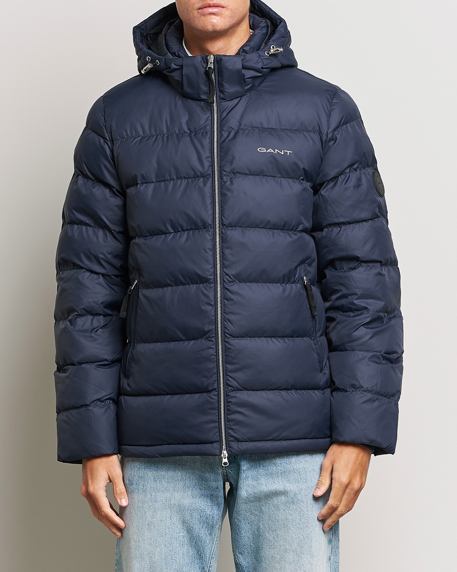 Herre | Jakker | GANT | The Active Cloud Jacket Evening Blue