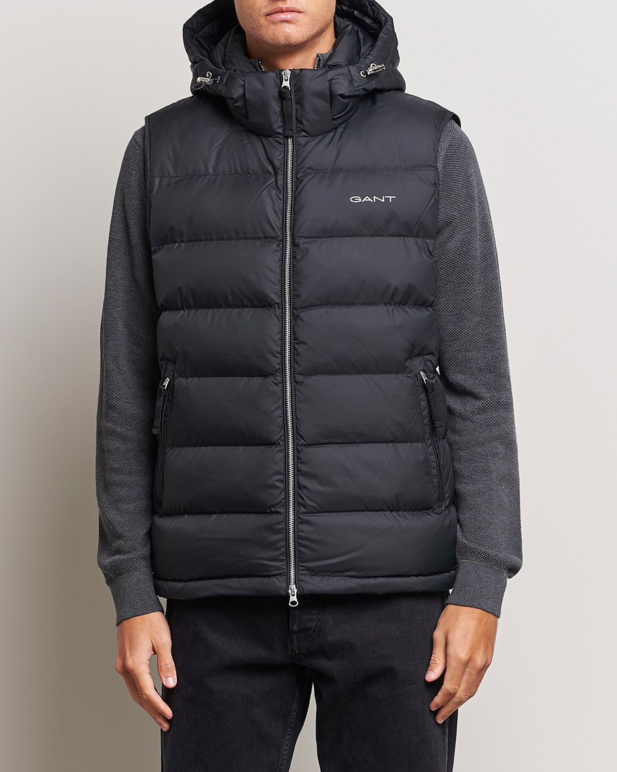 Herre | Jakker | GANT | The Active Cloud Vest Black