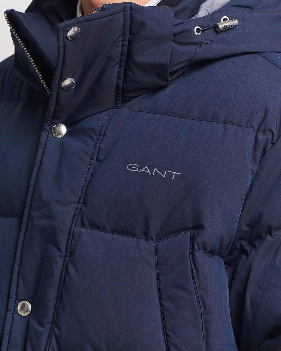 Herre | Jakker | GANT | Long Alta Down Parka Evening Blue